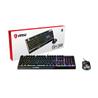 MSI Vigor GK30 Gaming RGB Keyboard/Mouse Combo - Black