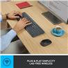 LOGITECH (920-007899) Clavier et Instrument de Pointage