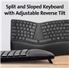 KENSINGTON K75406US Pro Fit Ergo Wireless Keyboard and Mouse  Black