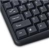 VERBATIM 99202 Slimline Corded USB Keyboard and Mouse – Black