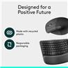 LOGITECH Ergonomic English Keyboard and Mouse Combo