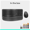 LOGITECH Ergonomic English Keyboard and Mouse Combo