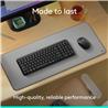 Ensemble clavier et souris Logitech MK250 Productivity (anglais) - Graphite