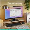 Ensemble clavier et souris Logitech MK250 Productivity (anglais) - Graphite