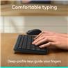 Ensemble clavier et souris Logitech MK250 Productivity (anglais) - Graphite