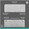 LOGITECH MK250 Productivity English Keyboard and Mouse Combo - Off-White