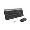 LOGITECH MK470 - Graphite - Slim Wireless Keyboard and Mouse Combo e(Open Box)