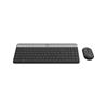 LOGITECH MK470 - Graphite - Slim Wireless Keyboard and Mouse Combo e(Open Box)