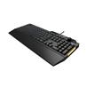 ASUS TUF Gaming K1 RGB keyboard (Dedicated volume knob, Spill-resistance, Side light bar and Armoury Crate)(Open Box)