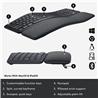 Logitech Ergo K860 for Business (Graphite)