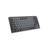 LOGITECH MX Mechanical Mini Minimalist Wireless Illuminated Keyboard (Tactile Quiet) - Graphite(Open Box)