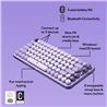 LOGITECH POP Keys Mechanical Wireless Keyboard - Cosmos