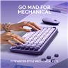 LOGITECH POP Keys Mechanical Wireless Keyboard - Cosmos