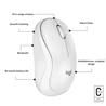 LOGITECH M240 SILENT BLUETOOTH MOUSE (OFF-WHITE)