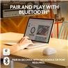 LOGITECH M240 SILENT BLUETOOTH MOUSE (OFF-WHITE)