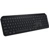 LOGITECH MX Keys S Wireless Keyboard with Quiet Typing, Programmable Keys - Black