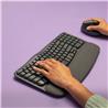 LOGITECH Wave Keys Wireless Ergonomic Keyboard - Graphite