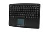 Adesso SlimTouch Mini USB Keyboard w/Touchpad - Black (AKB-410UB)