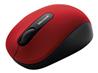 MICROSOFT Bluetooth Mobile Mouse 3600 - BlueTrack - Wireless - Red