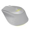 LOGITECH M330 Silent Wireless Mouse - Grey/Yellow