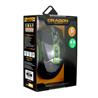 DRAGON WAR ELE-G18 Ambidextrous Gaming Mouse w/ Macro Function, Black