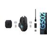 LOGITECH G502 LIGHTSPEED Wireless Gaming Mouse w/ 25K HERO sensor(Open Box)