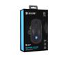 SADES S11 Revolver Gaming Mouse, 200-10000 DPI, Black/Blue