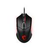 MSI Clutch GM08 - Souris de jeu, jusqu'à 4200 DPI, capteur optique PixArt PAW 3519, poids réglable