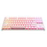 DUCKY RGB Pudding PBT Keycap Set - White(Open Box)