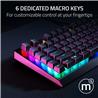 RAZER BlackWidow V4 X Pleine grandeur Clavier de jeu, Noir