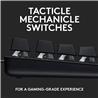 LOGITECH G413 SE Full-Size (100%) Gaming Keyboard, black