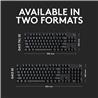 LOGITECH G413 SE Full-Size (100%) Gaming Keyboard, black