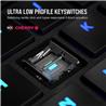 CORSAIR K100 AIR Mechanical Wireless CHERRY Ultra Low Profile Tactile Switch Keyboard with RGB Backlighting – Black