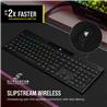 CORSAIR K100 AIR Mechanical Wireless CHERRY Ultra Low Profile Tactile Switch Keyboard with RGB Backlighting – Black