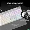 CORSAIR K70 PRO Optical-Mechanical Wired CORSAIR OPX Optical Switch Keyboard with RGB Backlighting – White(Open Box)