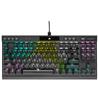 CORSAIR K70 RGB TKL CHAMPION SERIES Tenkeyless Optical-Mechanical Wired CORSIAR OPX Switch Keyboard  with RGB Backlighting –...