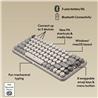 LOGITECH POP Keys Wireless Mechanical Keyboard - Mist
