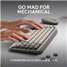 LOGITECH POP Keys Wireless Mechanical Keyboard - Mist