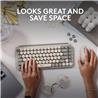 LOGITECH POP Keys Wireless Mechanical Keyboard - Mist