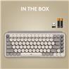 LOGITECH POP Keys Wireless Mechanical Keyboard - Mist