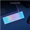 ASUS ROG Falchion Ace 65 % Clavier de jeu, White -