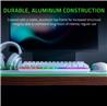 Clavier de jeu Razer Huntsman Mini 60 %, blanc (anglais), profil standard, commutateur optique analogique Razer™ de 2e génér...