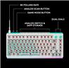 LOGITECH G512 X 75 75 % Clavier de jeu, Blanc