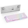 NZXT Function 2 - Mini clavier de jeu sans pavé numérique (TKL, 80 %), blanc, anglais, profil standard (KB-002NW-US)