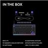 LOGITECH G512 X 75 75 % Clavier de jeu, Noir, Linéaire