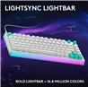 LOGITECH G512 X 75 75 % Clavier de jeu, Blanc