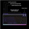 LOGITECH G512 X 75 75 % Clavier de jeu, Noir, Tactile