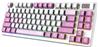 MSI FORGE GK600 TKL WIRELESS VIOLET Tenkeyless (TKL, 80%) Gaming Keyboard, English, Regular Profile, Mechanical Linear
