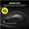 CORSAIR Droitier Gaming Mice - Noir ()(Open Box)