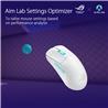 Souris de jeu sans fil Asus ROG Harpe Ace Aim Lab Edition MoonlightWhi